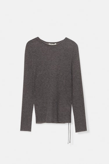 Fine knit jumper